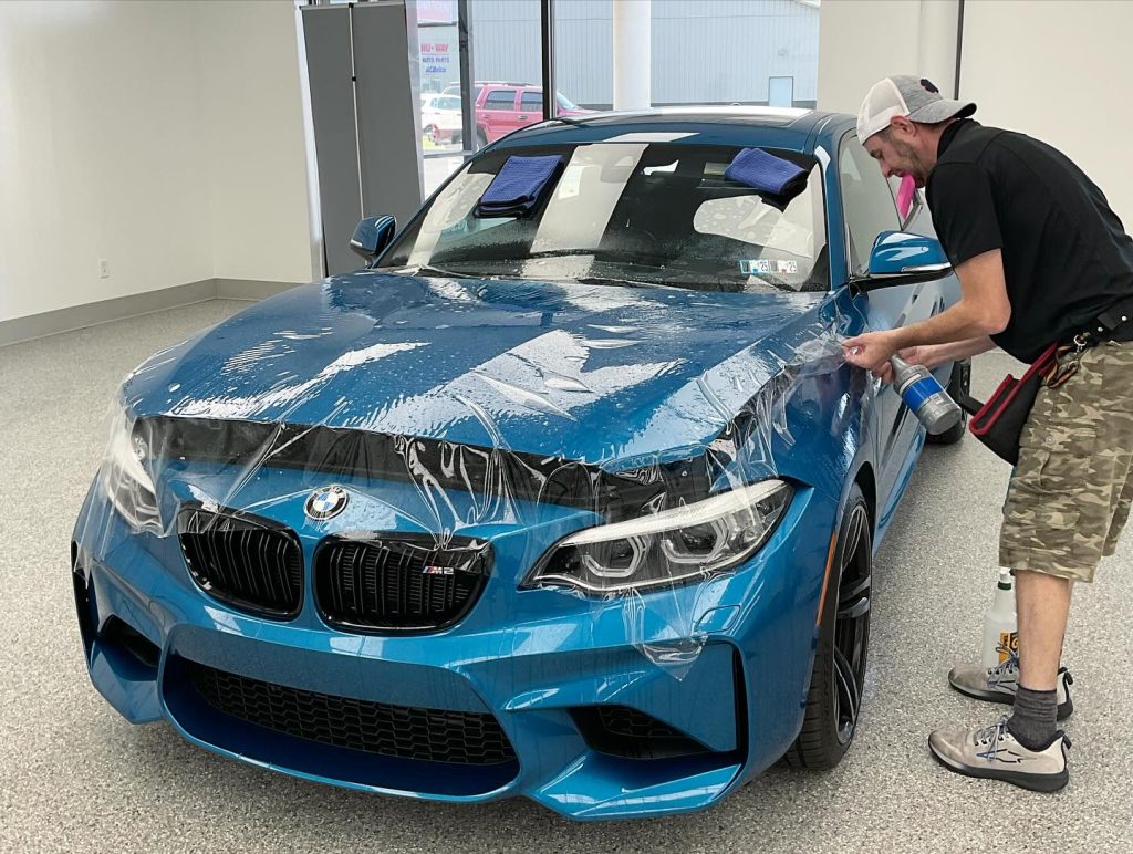 paint protection film installation process
